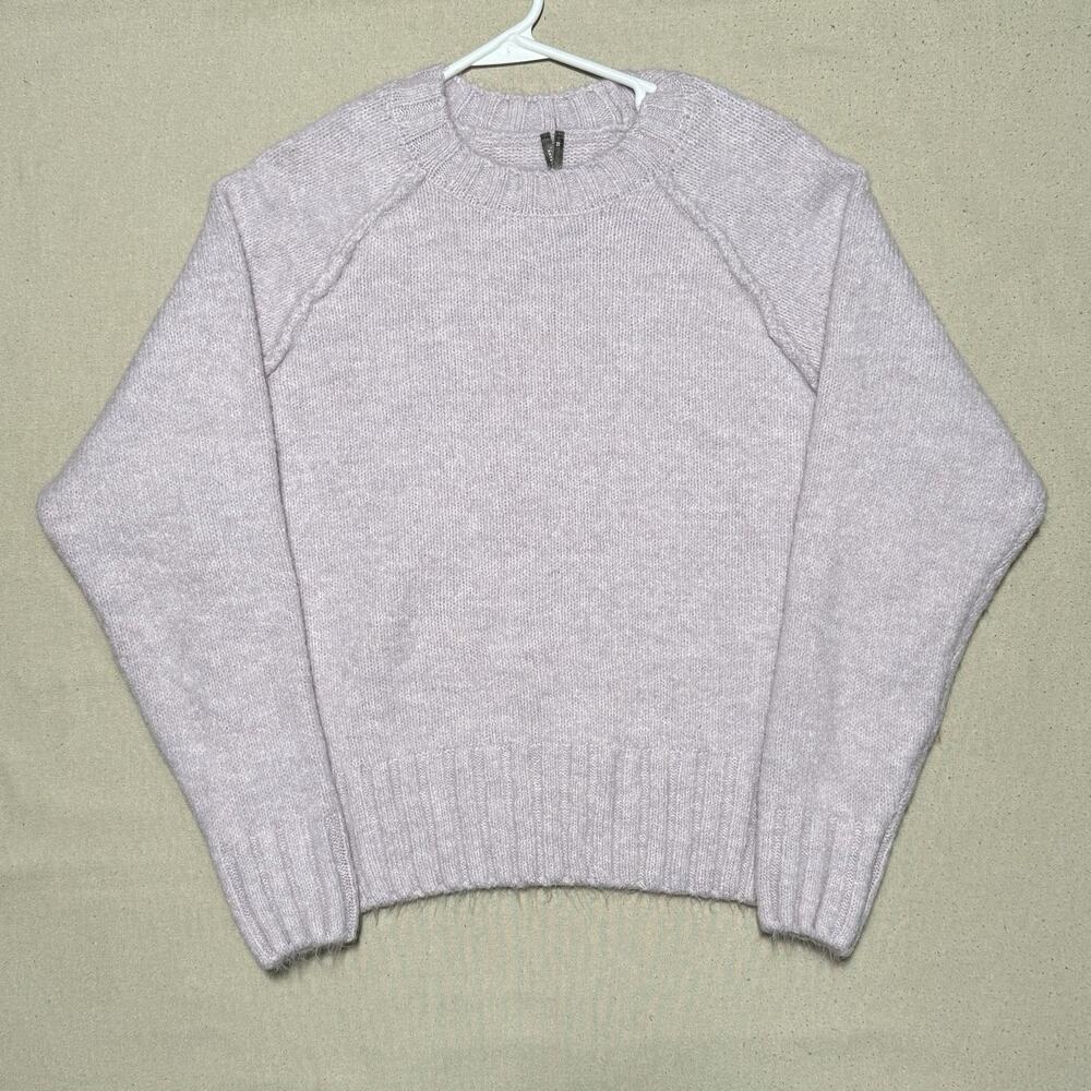 Anthropologie Mock Neck Raglan Sleeve Pullover Sweater – Lavender - Size XS